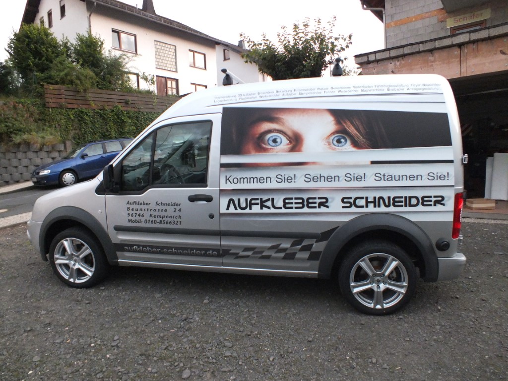 Auto – Aufkleber Schneider